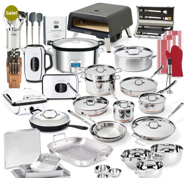 Legacy Set, 71 Pieces – Inspired by All Clad Heritage Since 1971