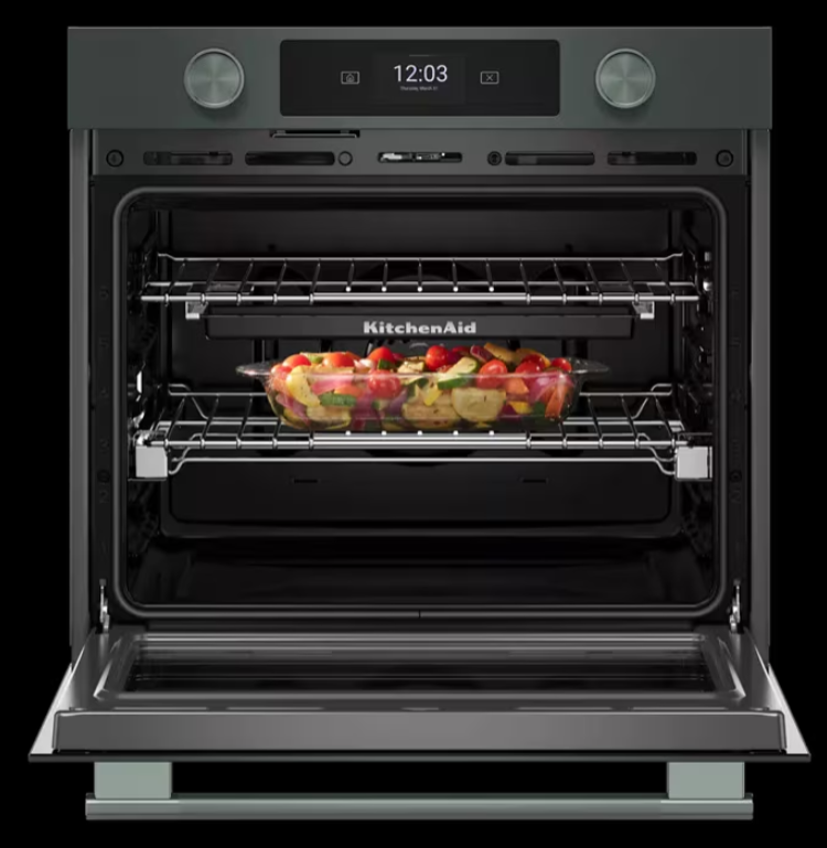 30-inch Smart Electric Single Wall Oven with Assisted Cooking Modes – Juniper