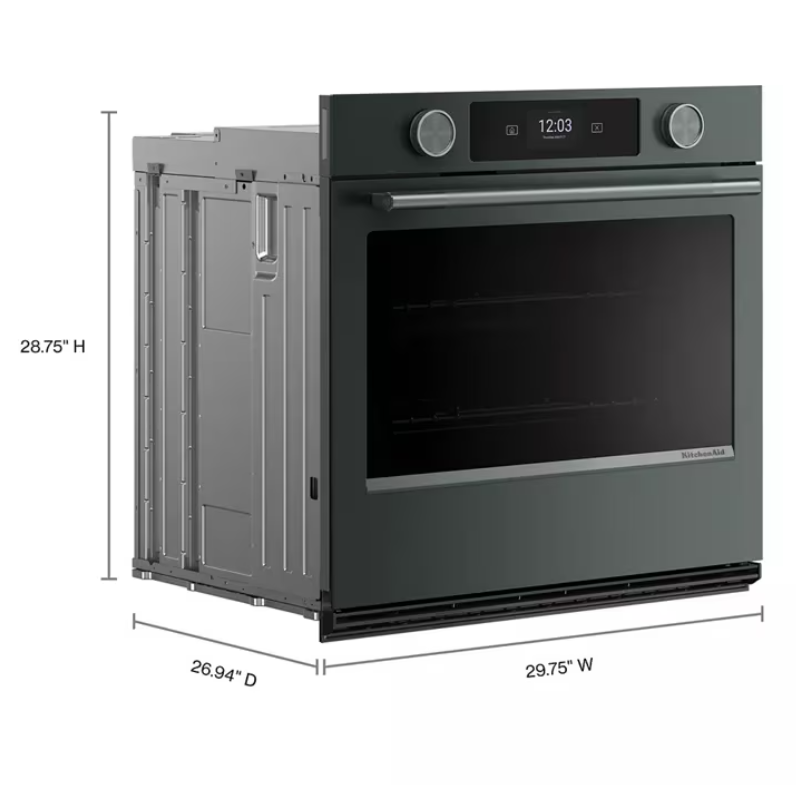 30-inch Smart Electric Single Wall Oven with Assisted Cooking Modes – Juniper