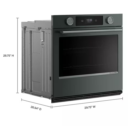 30-inch Smart Electric Single Wall Oven with Assisted Cooking Modes – Juniper