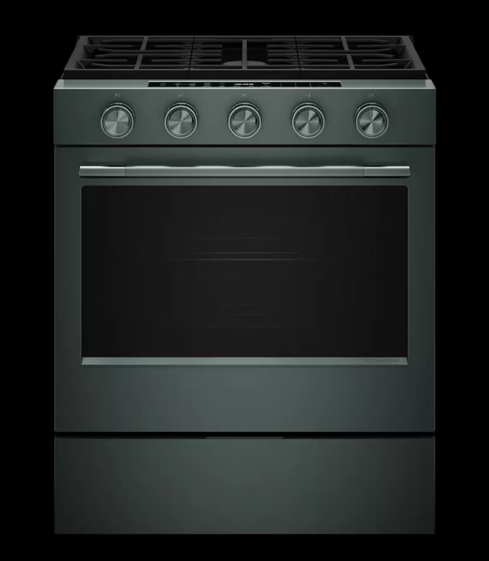 5.0 Cu. Ft. Smart Slide-in Gas Range with Convection Cooking Modes and 2-in-1 Burner