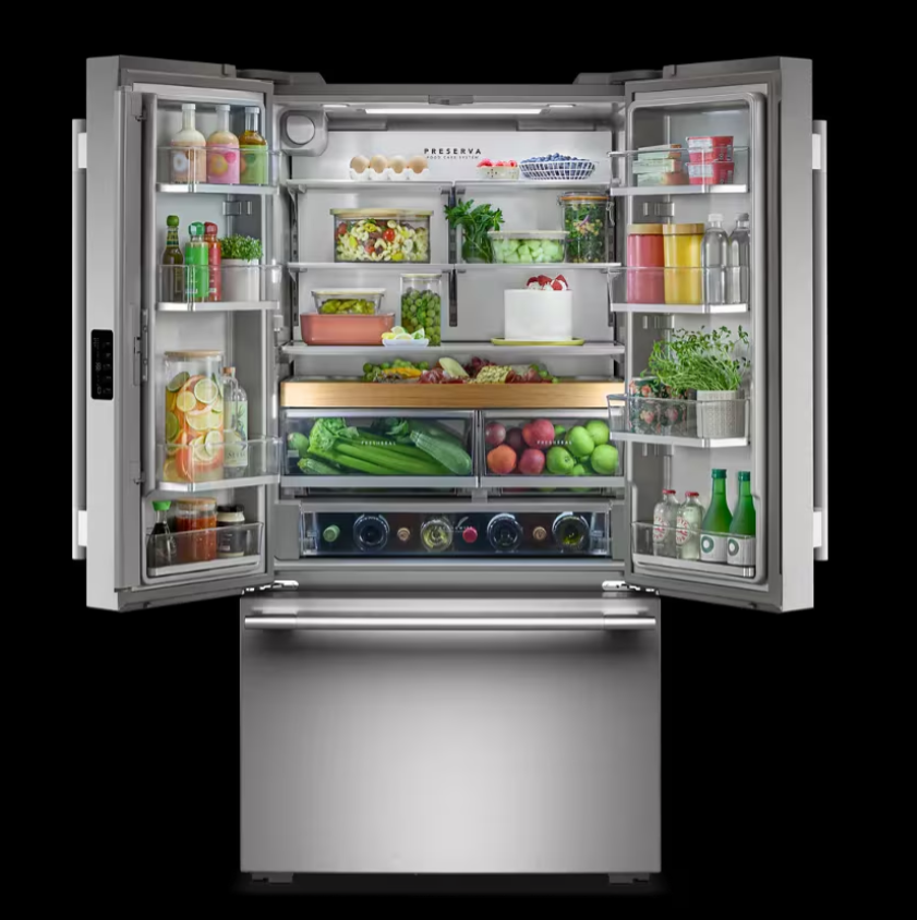 Kitchen Aid’s Counter-Depth French Door Refrigerator with Internal Water Dispenser