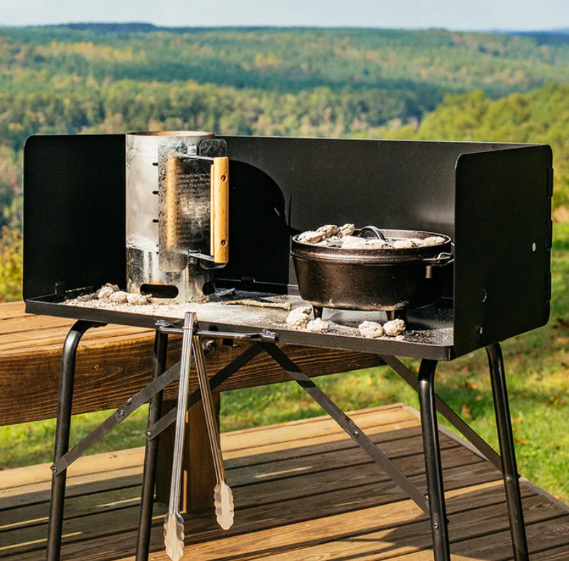 Lodge Cast Iron’s Outdoor Cooking Table