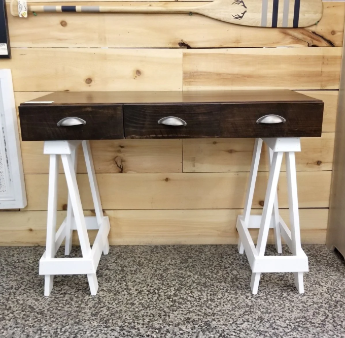 Sawhorse Desk