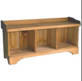 3-Cube Cubby Bench