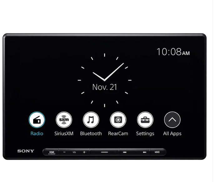 Sony XAV-AX8500 10.1" Floating Digital Multimedia Receiver | SiriusXM SXV300V1C Connect Vehicle Tuner Bundle