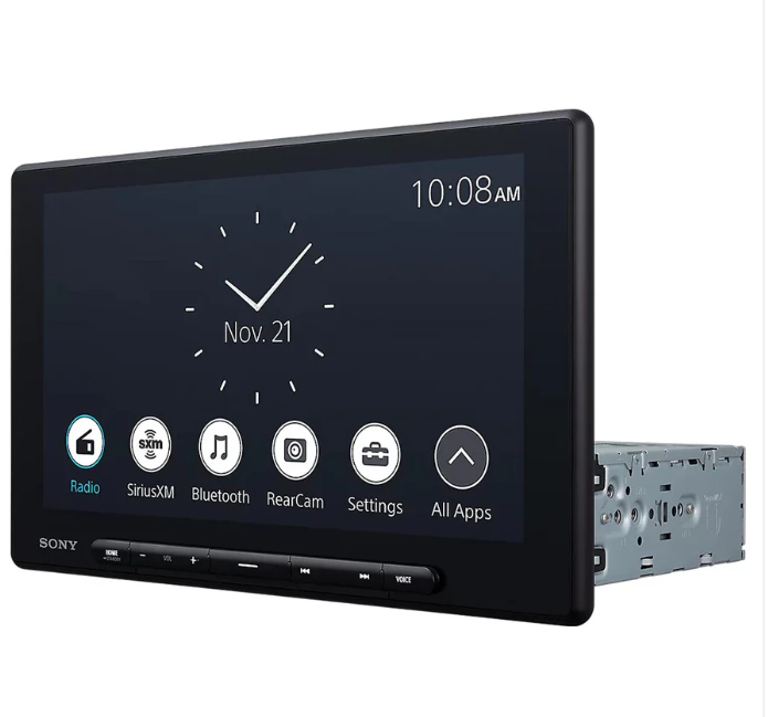 Sony XAV-AX8500 10.1" Floating Digital Multimedia Receiver | SiriusXM SXV300V1C Connect Vehicle Tuner Bundle